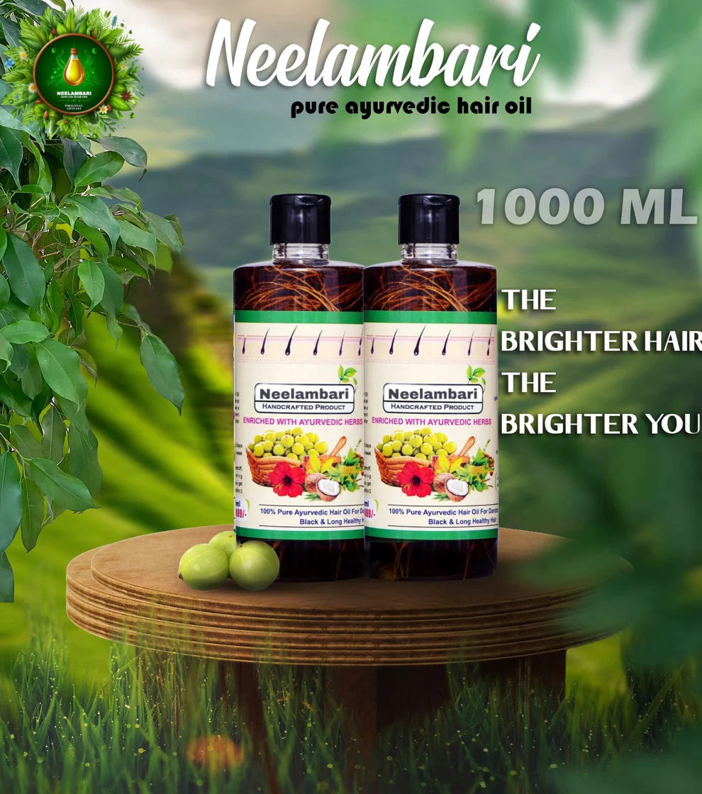 KARNATAKA HAKKI PIKKI NEELAMARI HERBAL HAIR OIL